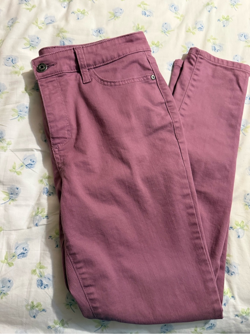 St. John's Bay Mauve Skinny Jeans